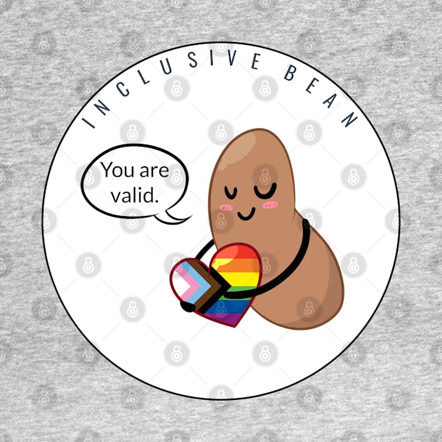 Progressive Pride: Inclusive Bean by Bri the Bearded Spoonie Babe